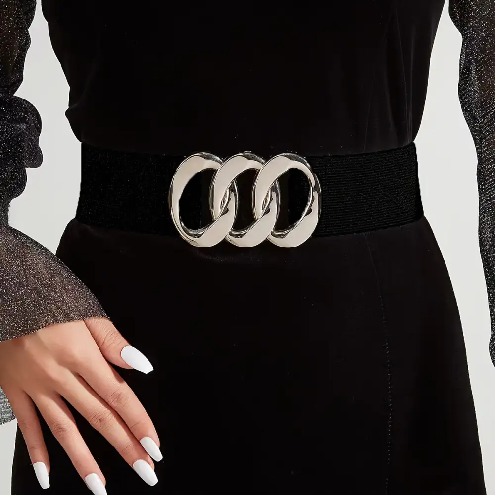 Women's Everyday Elastic Stretch Wide Waist Belt