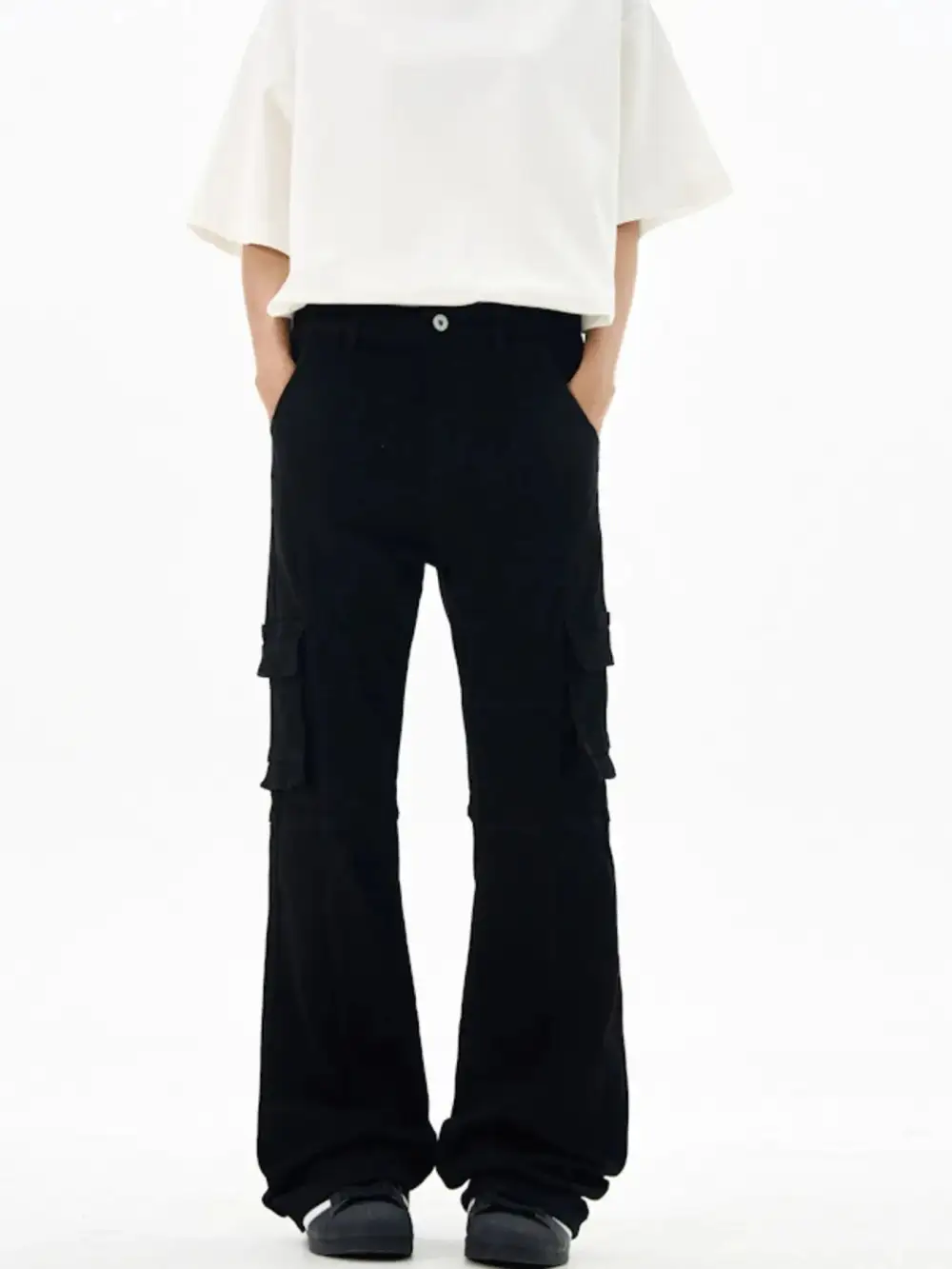 Cargo Flare Jeans