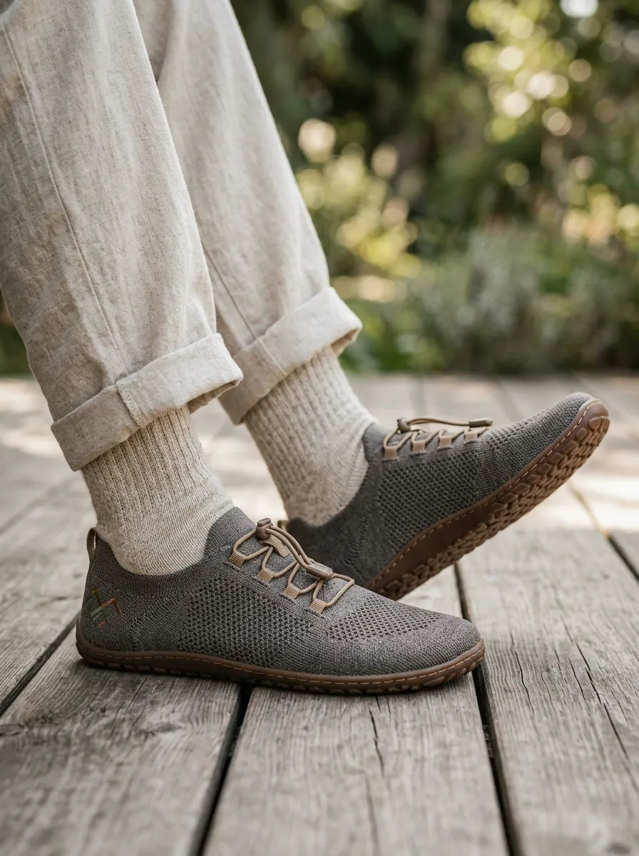 Lifestyle Minimalist Graphic Design Unisex Barefoot Shoes
