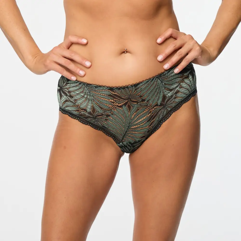 Women's Lace Printed Boxer Panty
