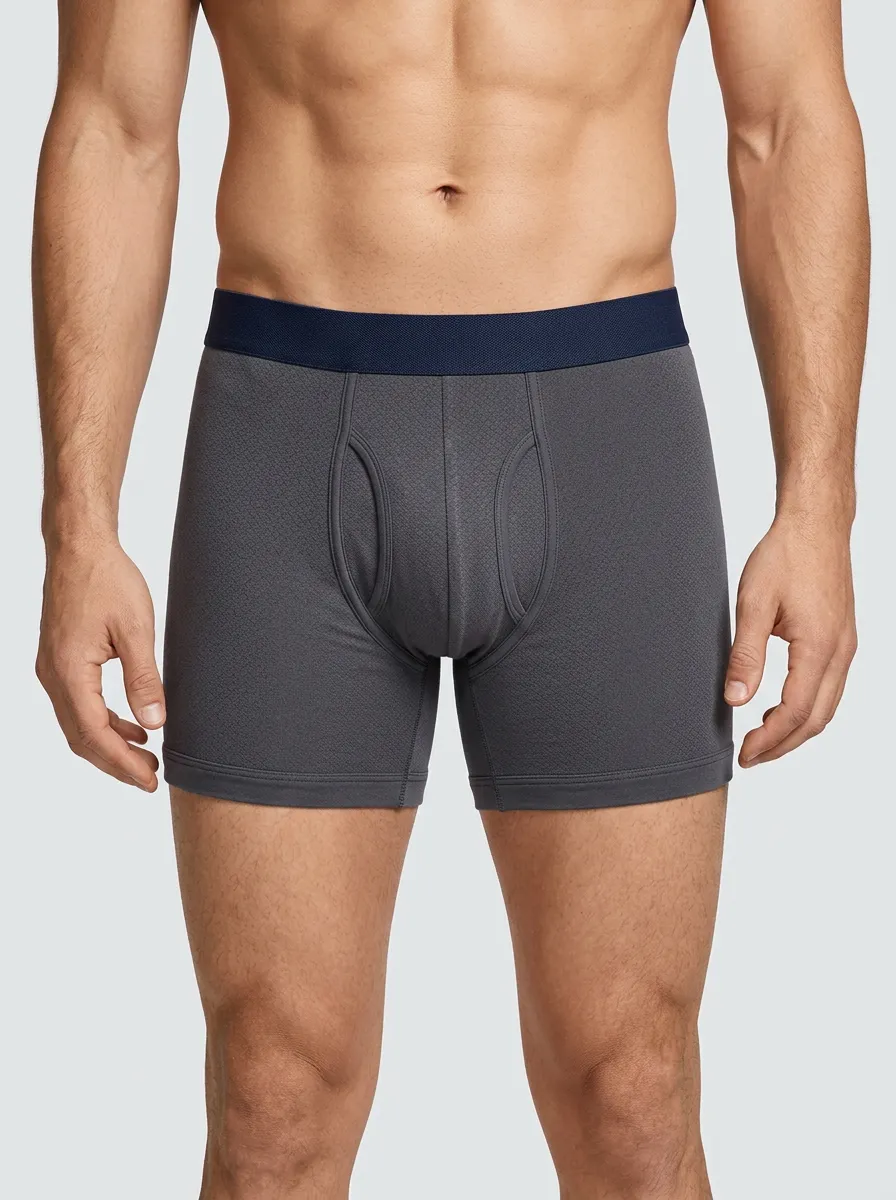 Sport Textured Core Style Men's Boxer Briefs