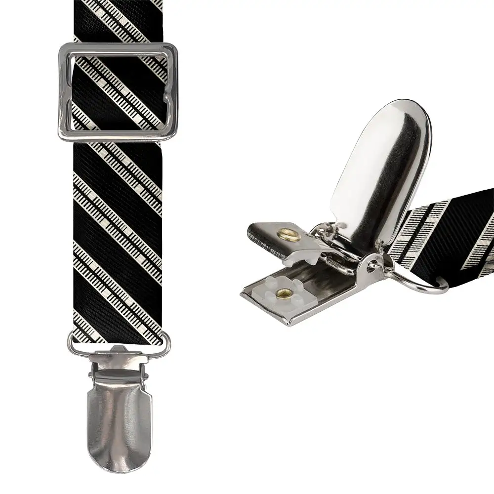 Heritage Stripe Pattern Suspenders