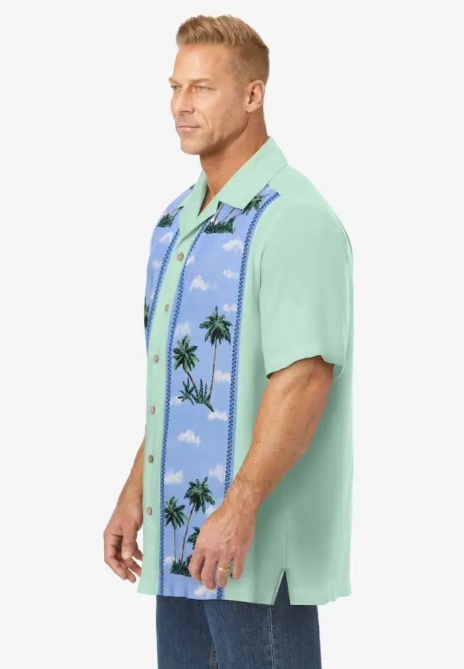 Printed Camp Shirt