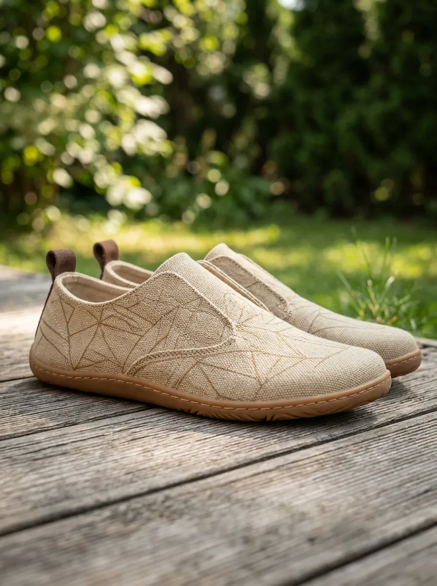 Lightweight-Look Geometric Graphic Winter Look Unisex Barefoot Shoes