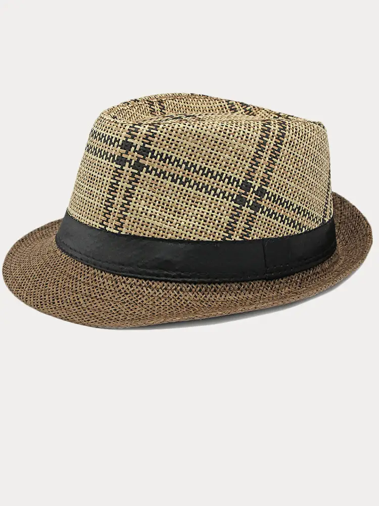 Vintage Sun Protection Fedora Hat