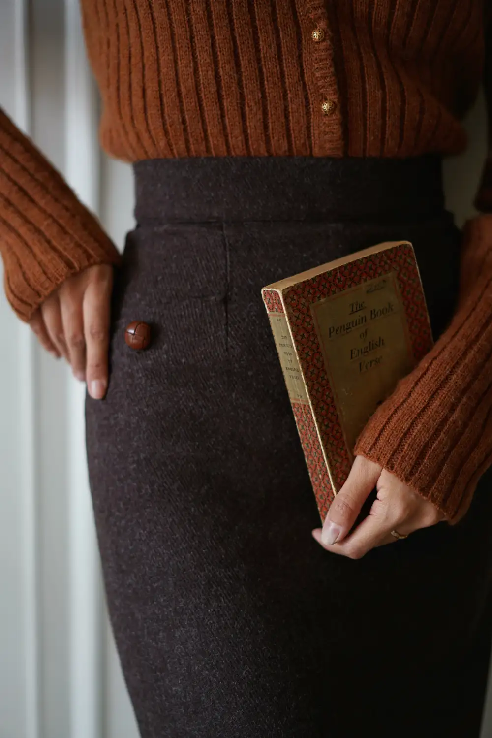 Minimal Relaxed Everyday Casual Polyester Skirt