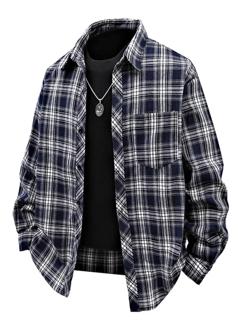Plaid Long Sleeve Shirt