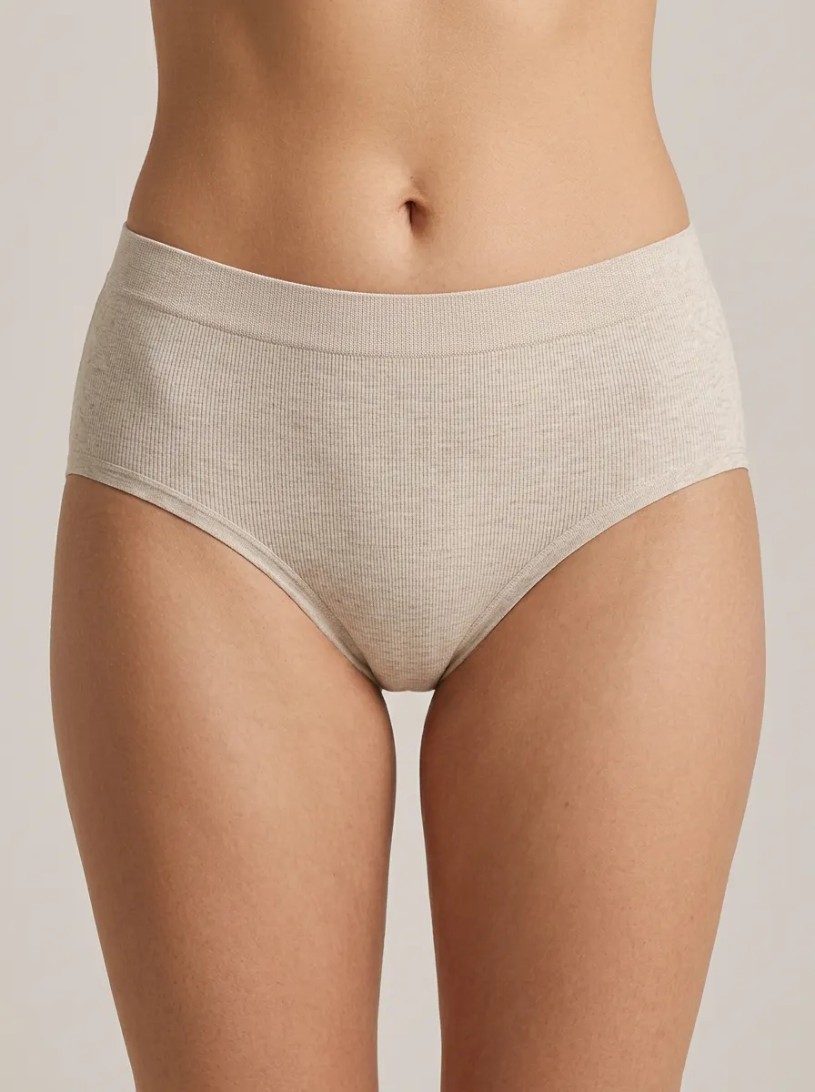 Women's Classic Seamless Ribbed Panties
