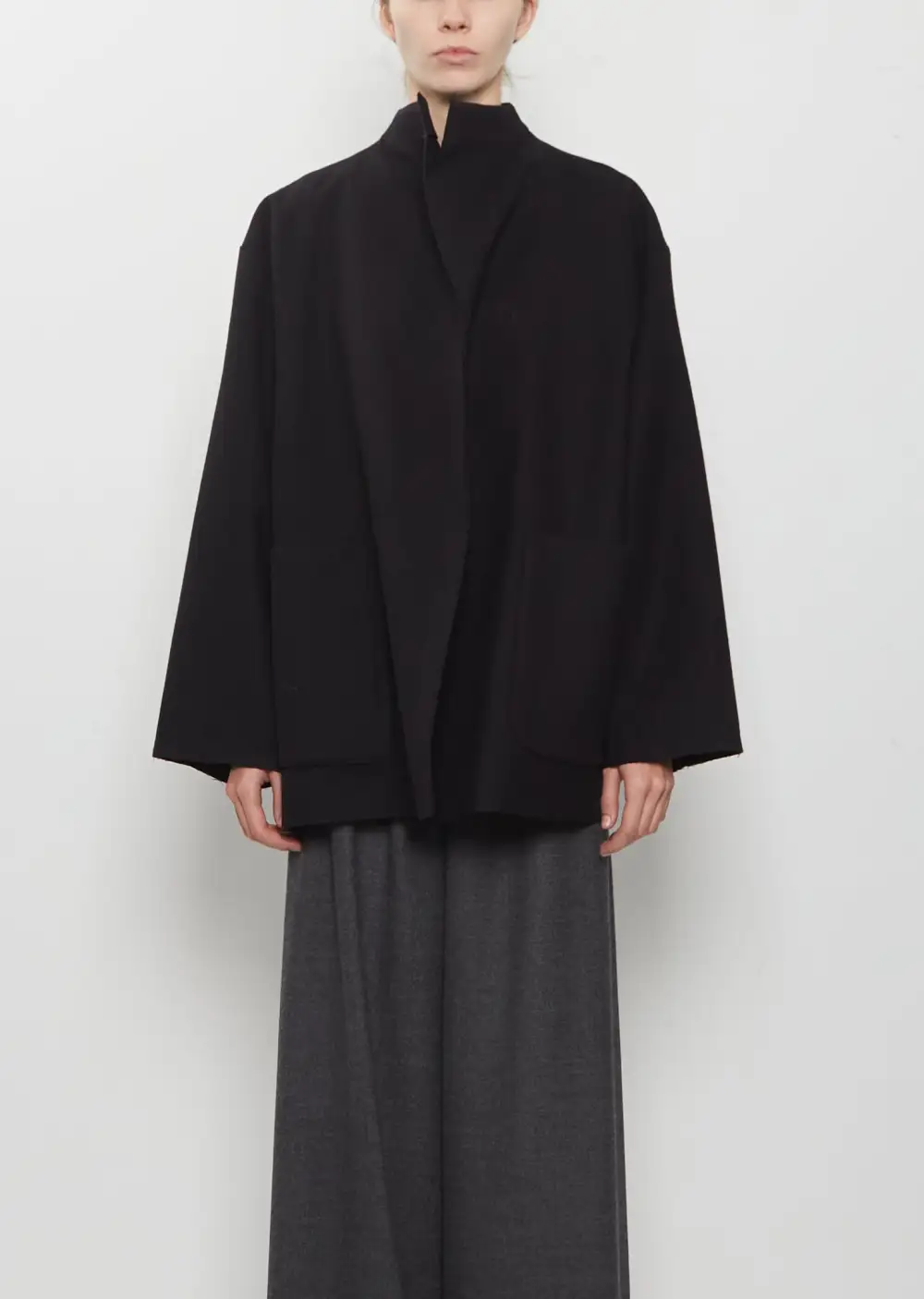 Women's Oversized Stand Collar Coat