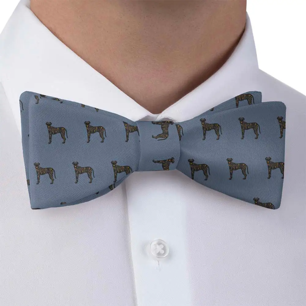 Treeing Brindle Pattern Bow Tie