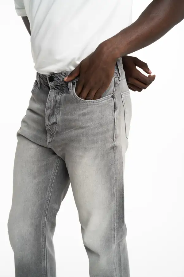 Flared Straight Five Pocket Jeans