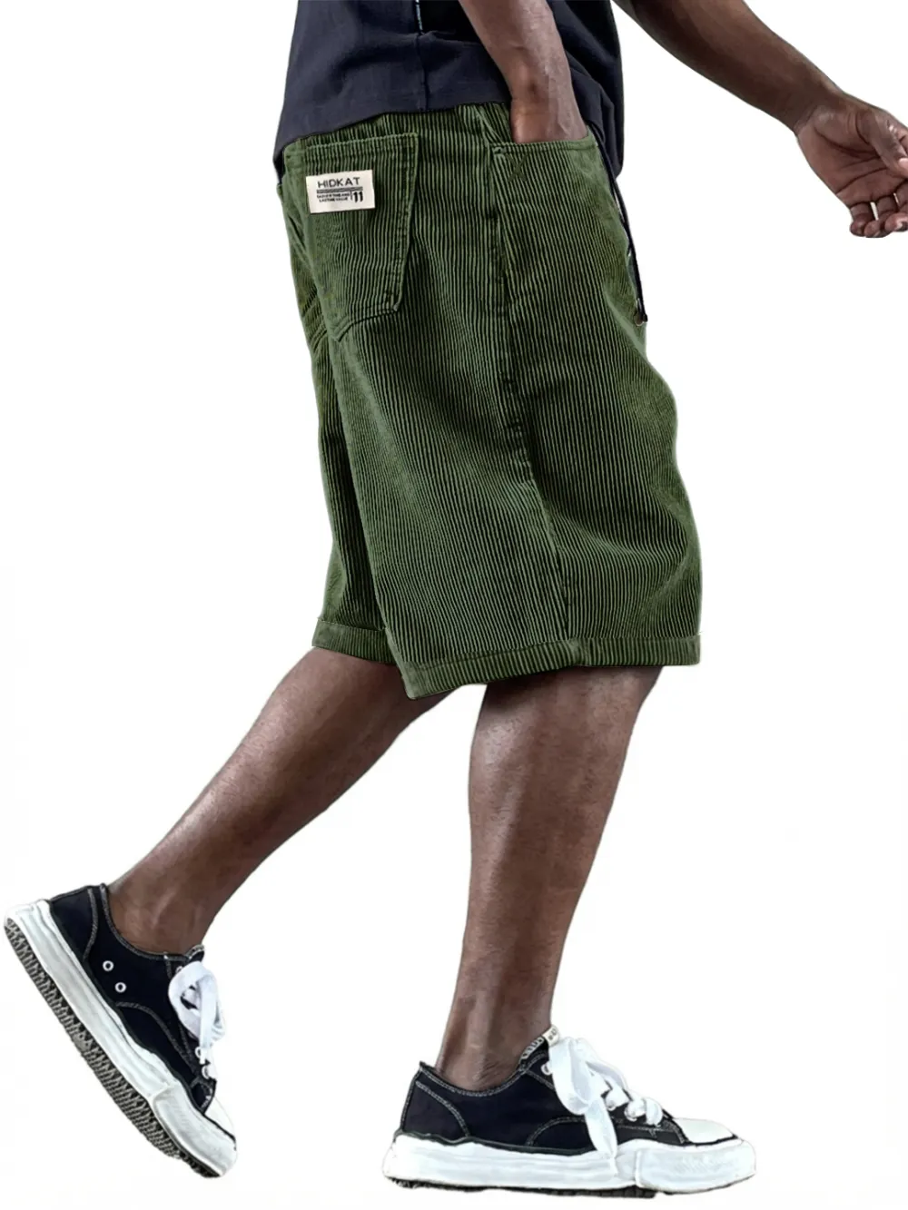 Modern Corduroy Utility Pocket Shorts