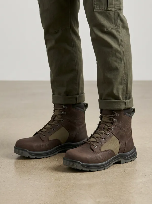 Topographic Adventure Work Boots Dynamic