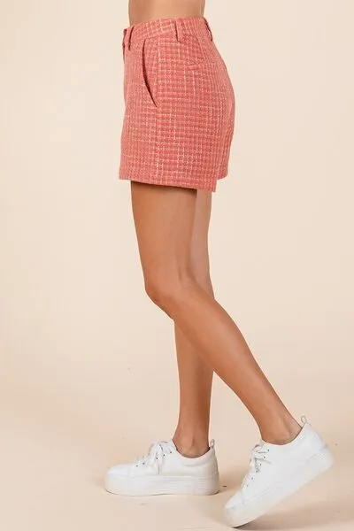 Tweed Classic Side Pocket Shorts