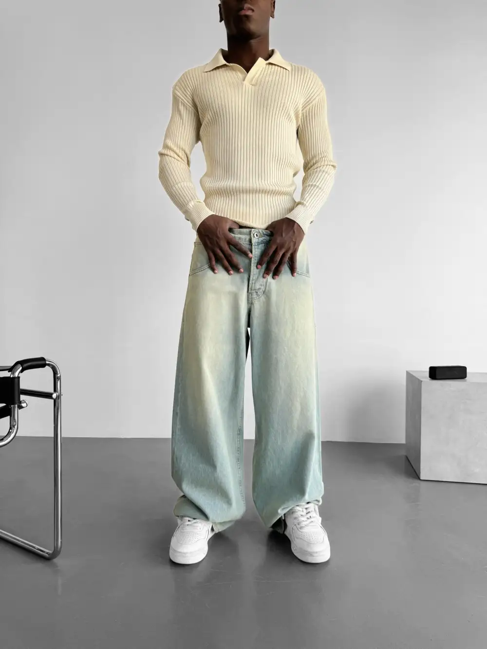 Clean Tailored Knit Sweater