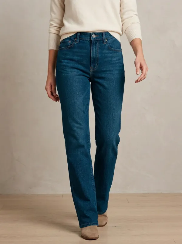 Relaxed High-Rise Denim Denim Jeans
