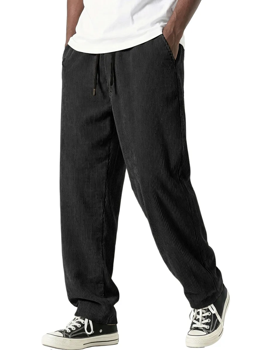 Tailored Corduroy Utility Pocket Pants