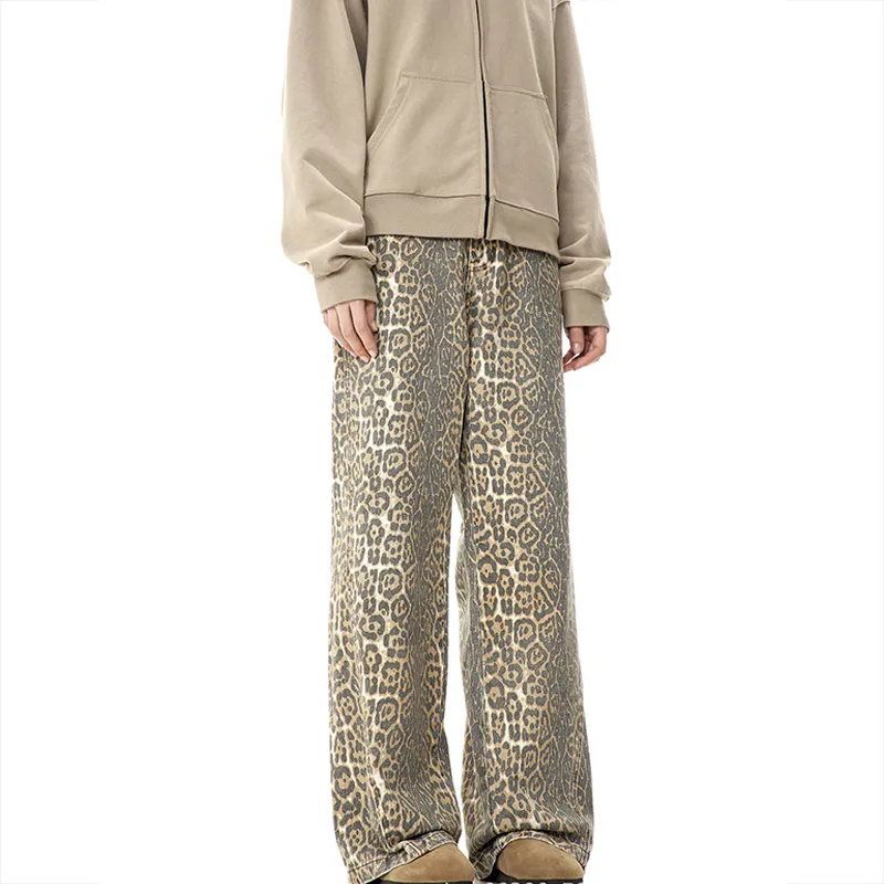 Streetwear Wide Leg Jeans