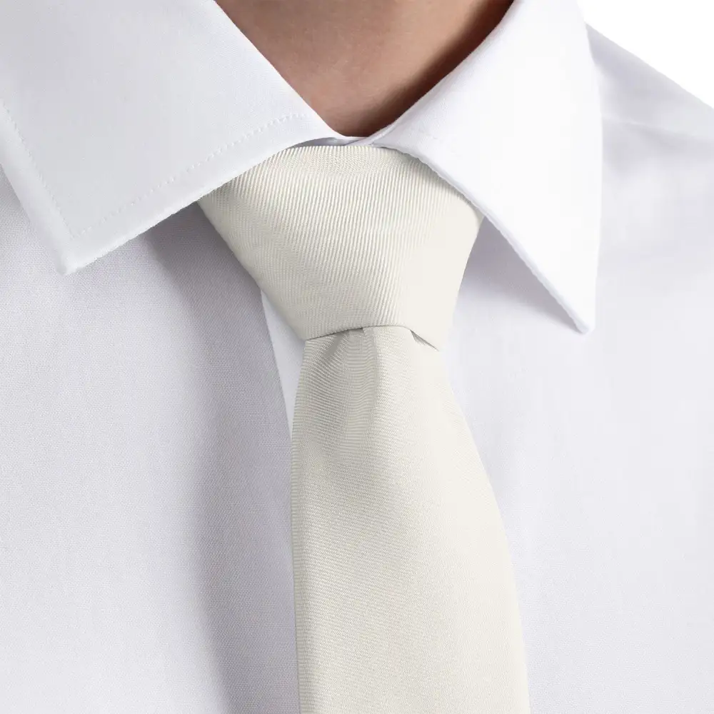 Distinctive Solid Accent Necktie