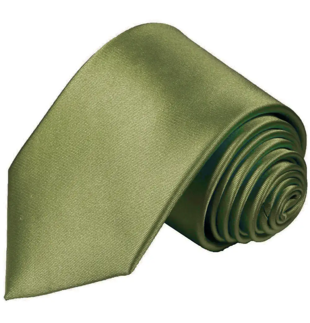 Distinctive Solid Men's Necktie With Pocket Square