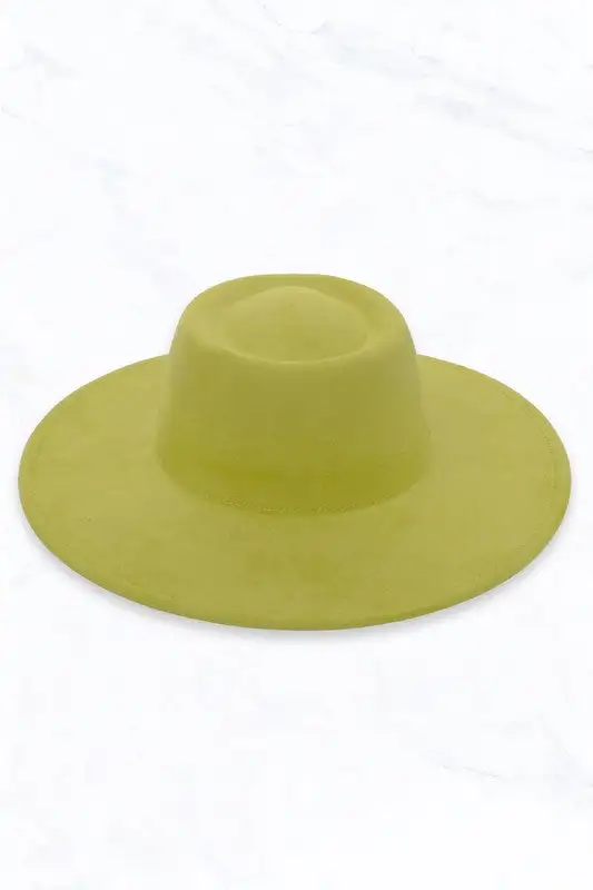 Suede Concave Hat