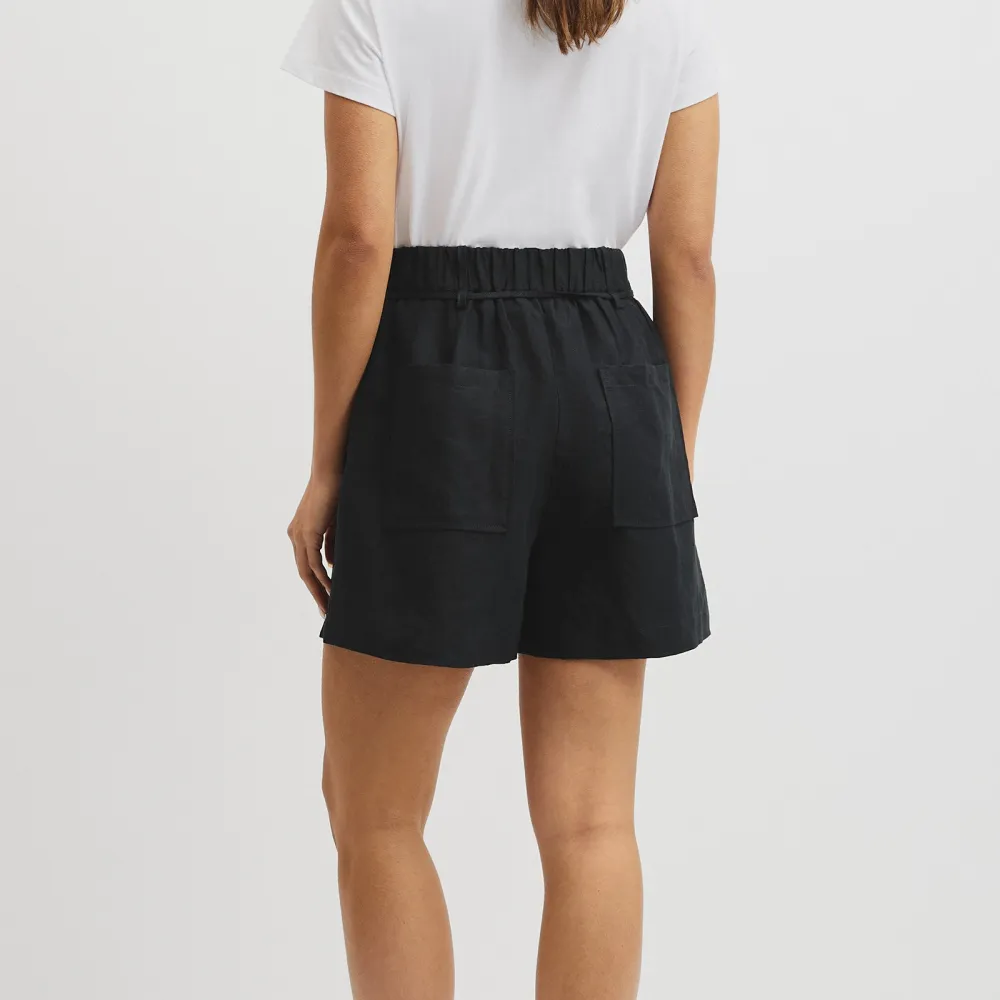 Women's Soft Linen Shorts