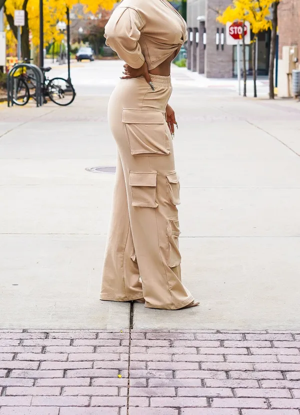 Comfy Big Pockets Cargo Pants