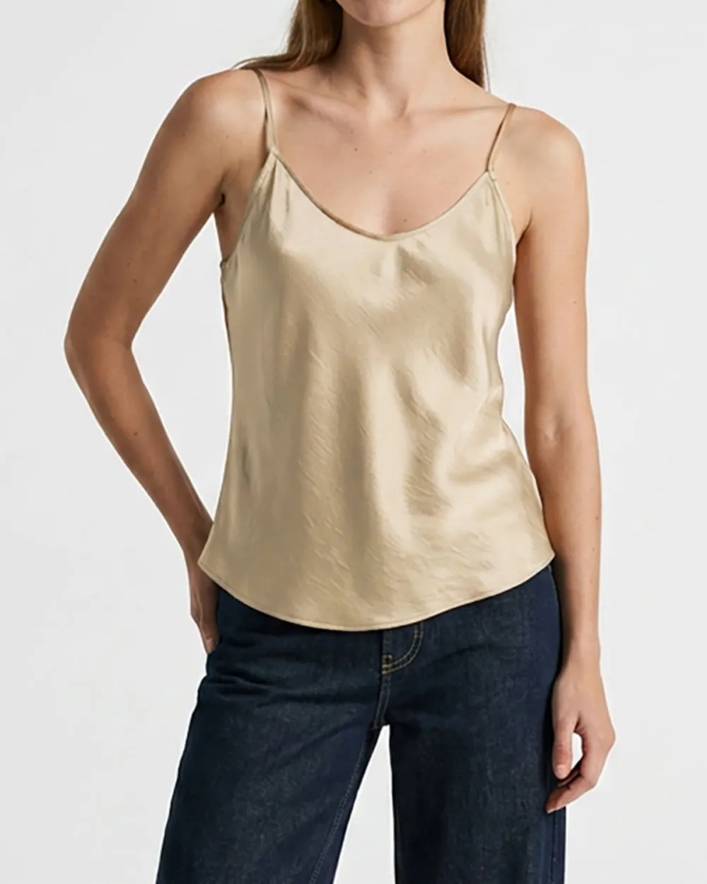 Relaxed Classic Satin Camisole
