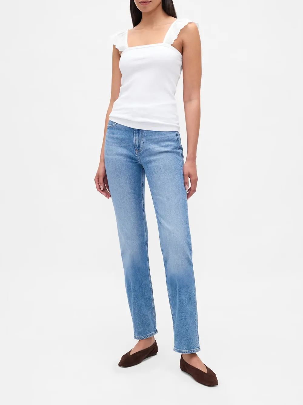 Square Collar Vest