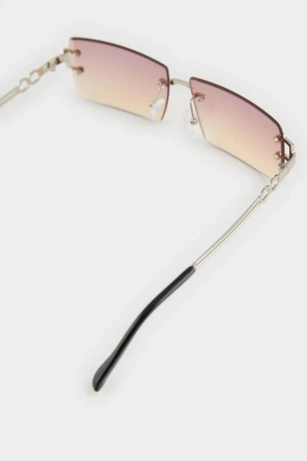Frameless Square Sunglasses