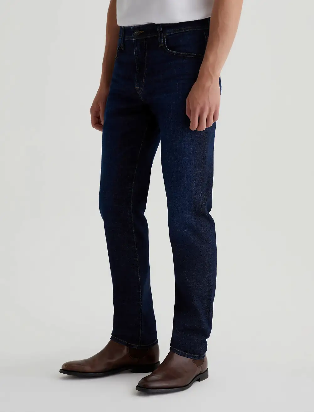 Men's Slim Straight Dual Elastic Stretch Jeans
