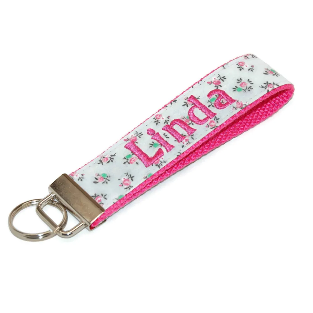 Minimal Floral Fresh Keychain