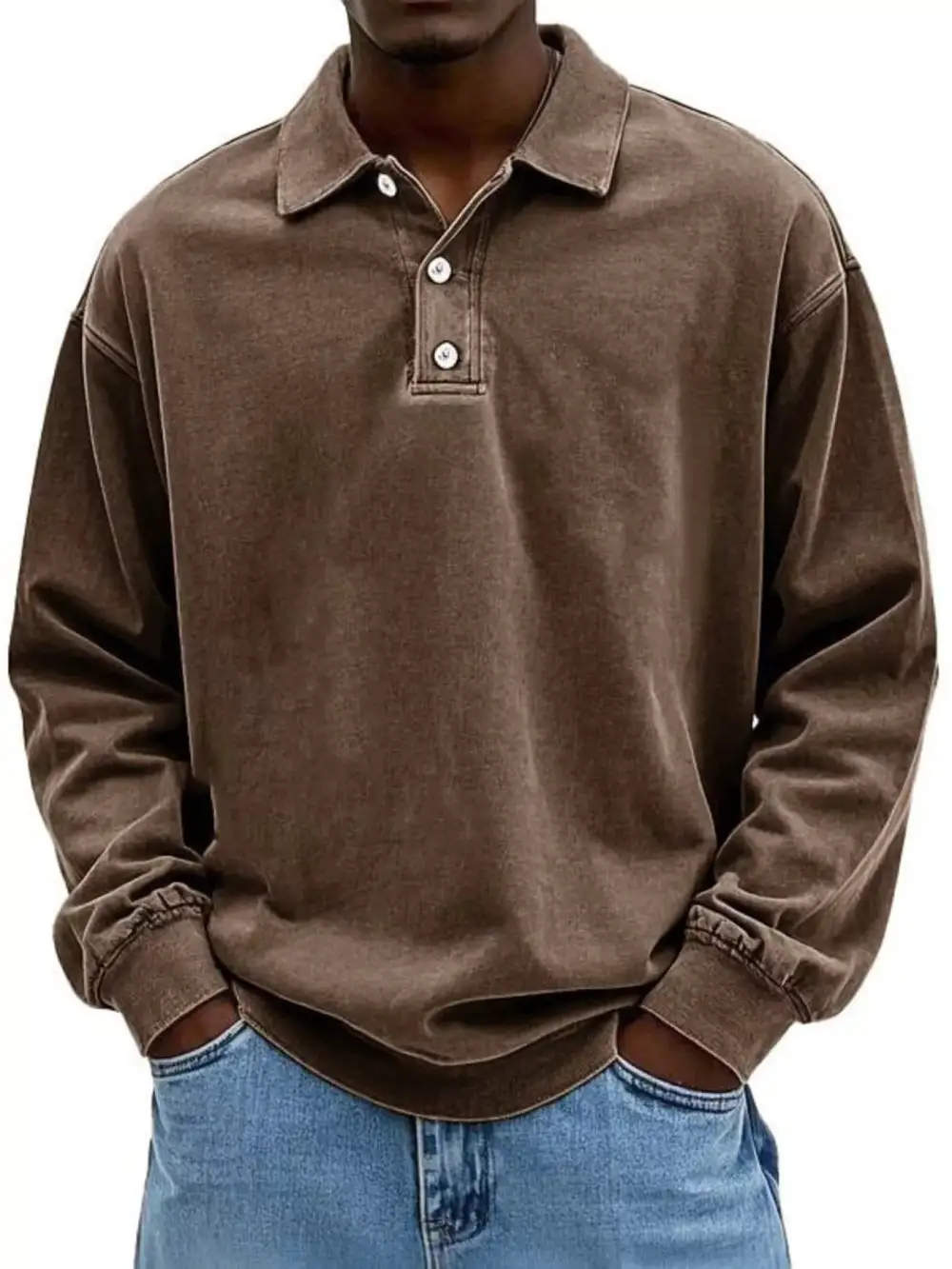Vintage Wash Long Sleeve Shirt