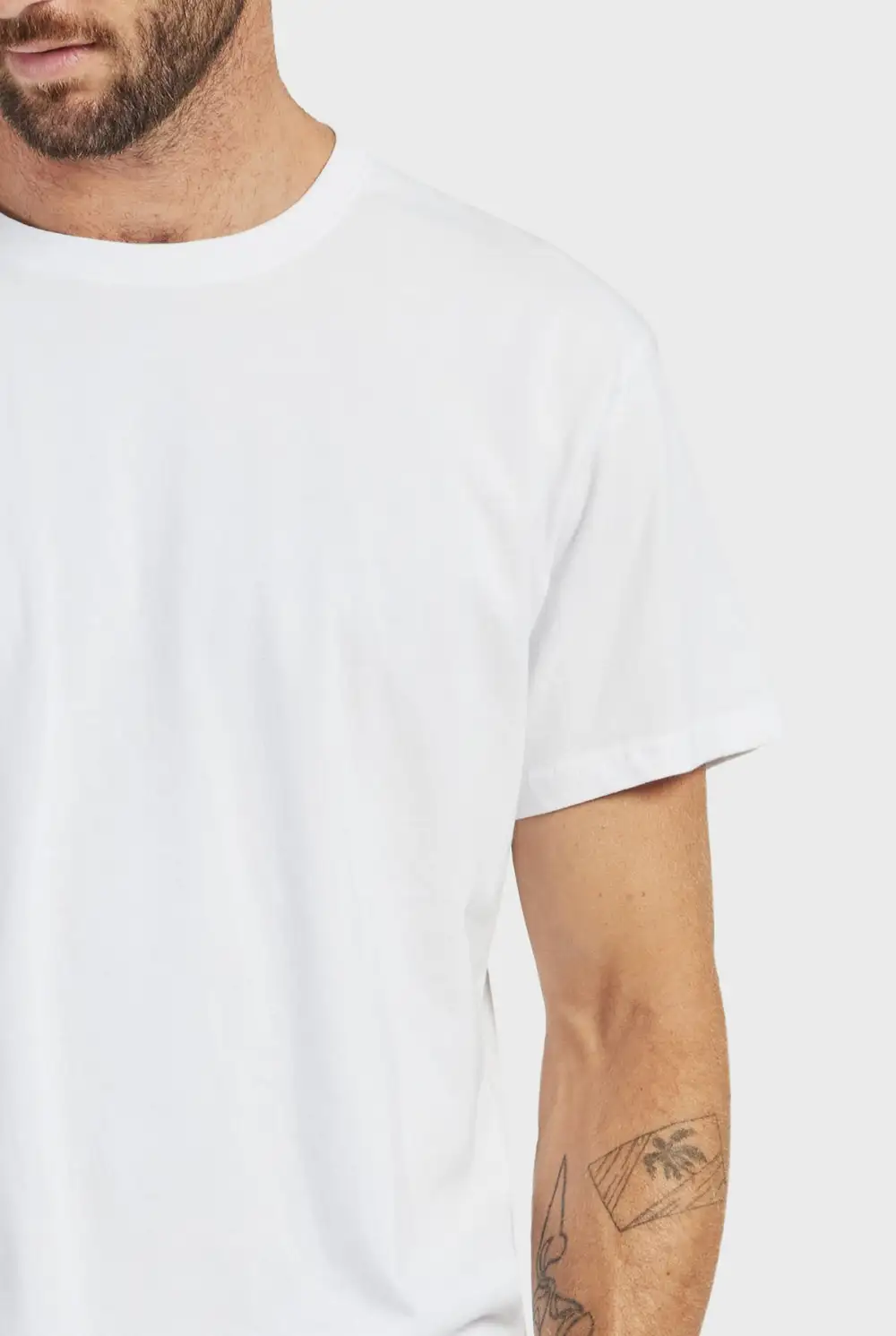 Navy Short Sleeve Crew Neck Tee