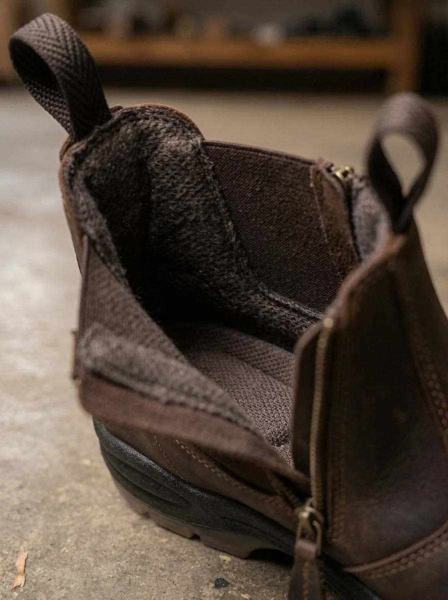 Unisex Side-Zip Work Boots