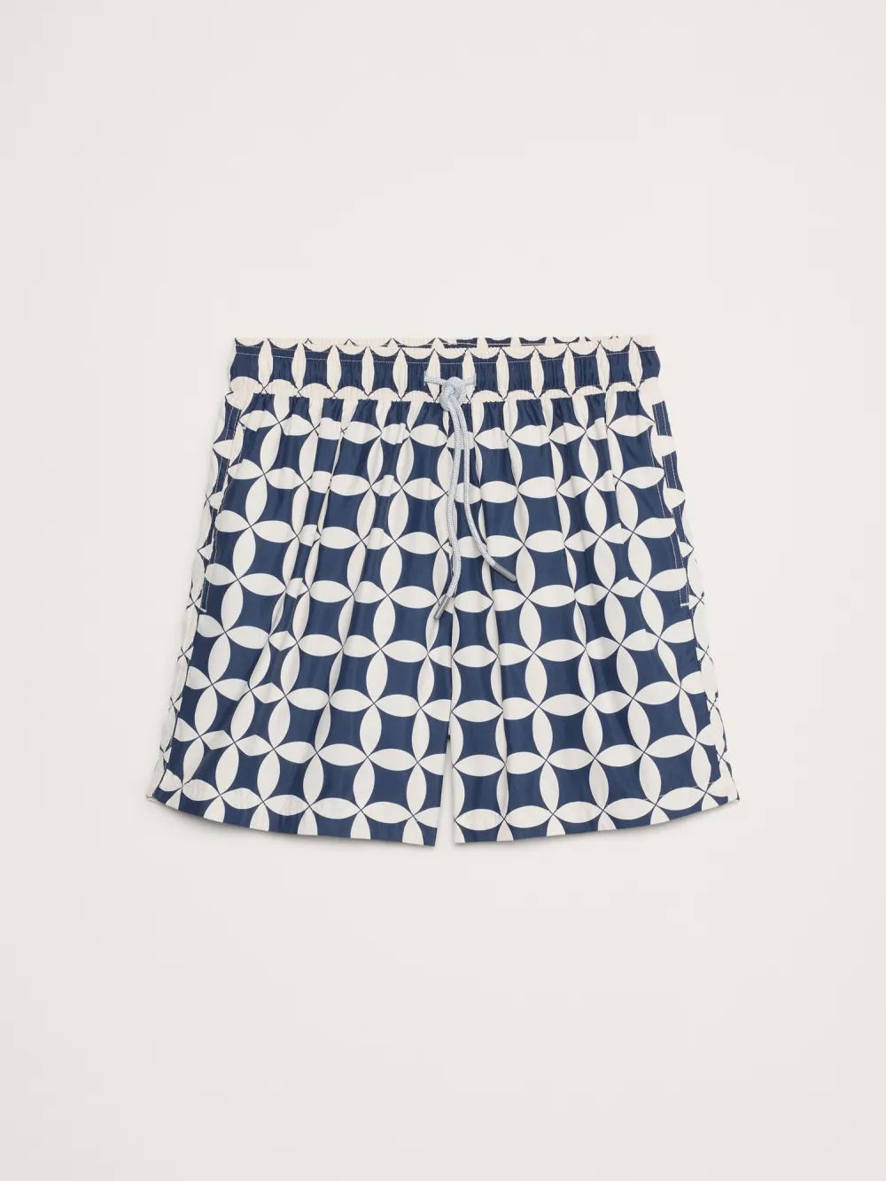 Men's Navy Blue Print Waterproof 5.5