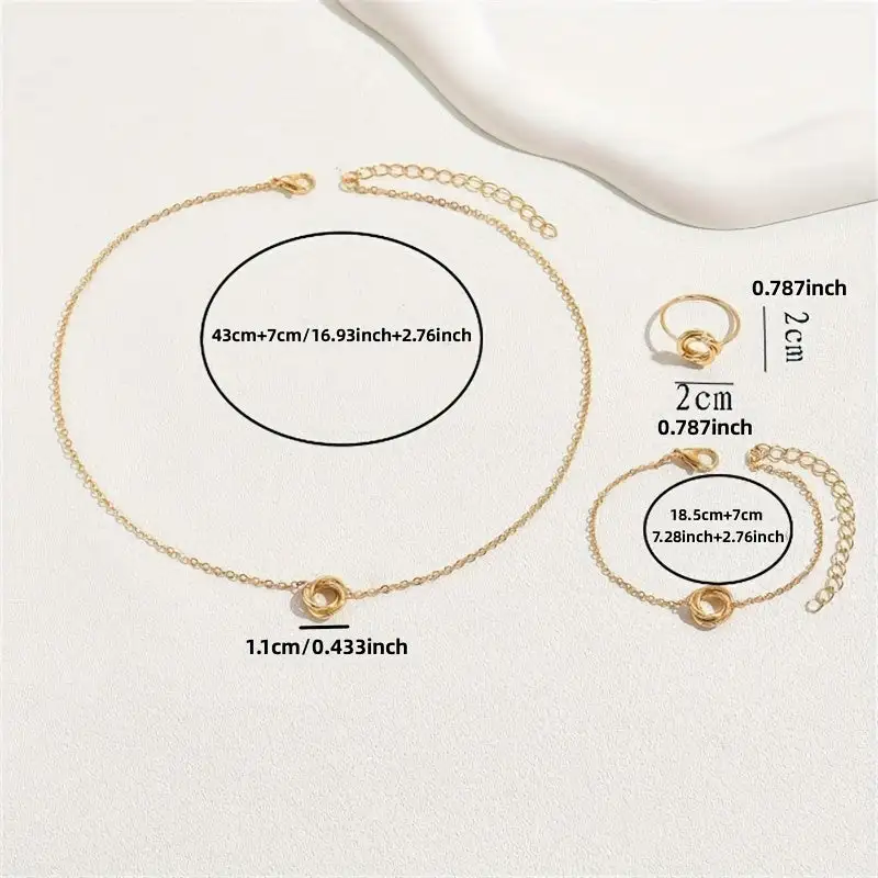 Woven Jewelry Set