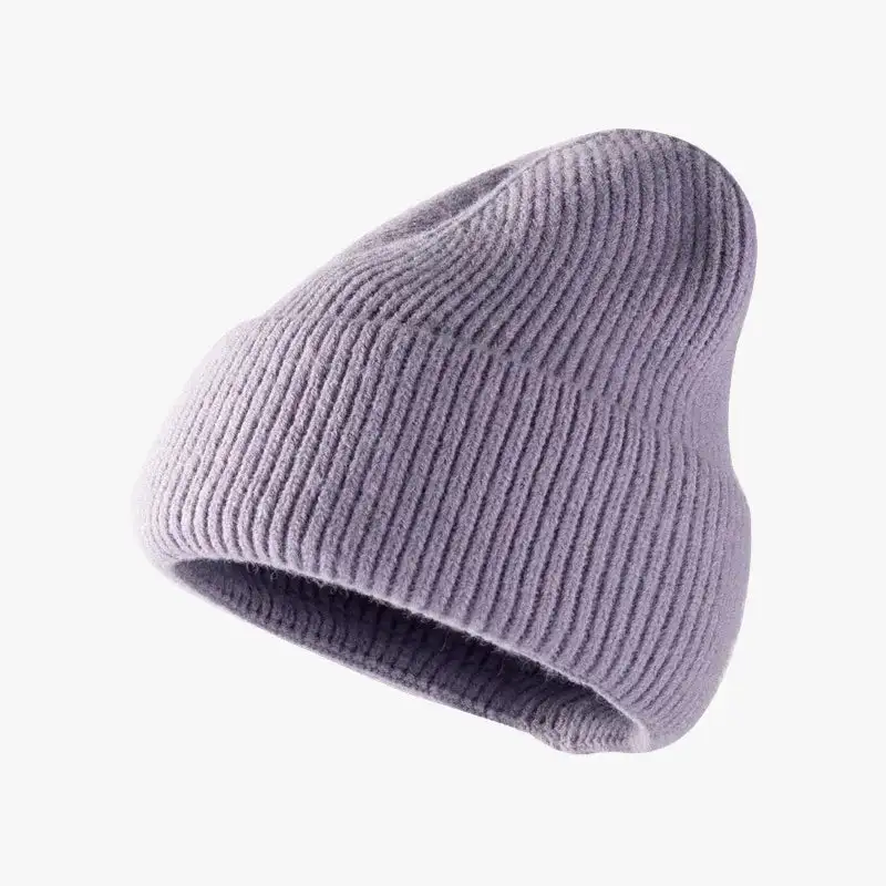Minimal Knit Beanie Casual Hat
