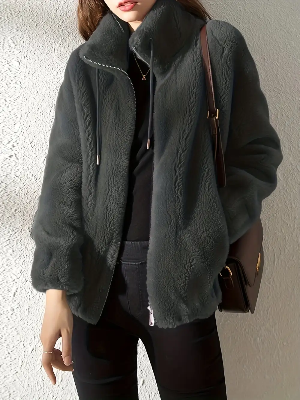 Zip Front Everyday Coat