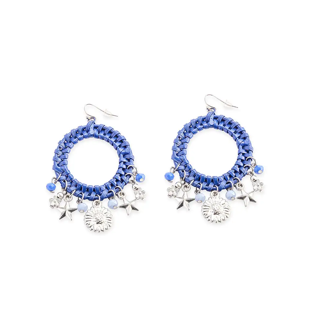 Artful Round Earrings
