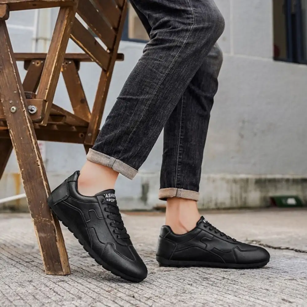 Vintage Leather Sneakers