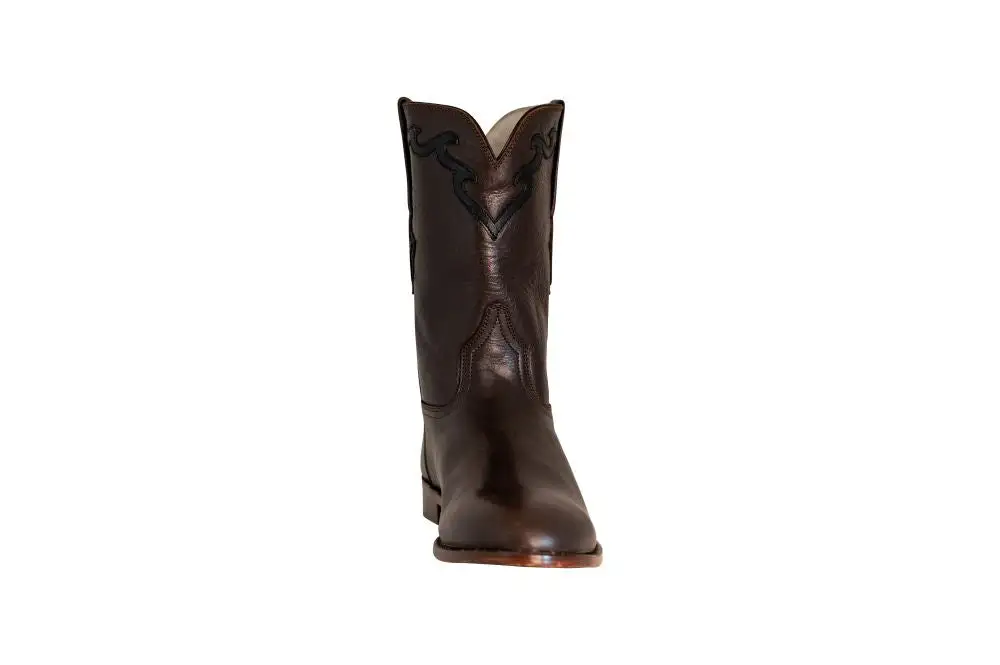 Relaxed Layered Shaft Men's Denim Boots