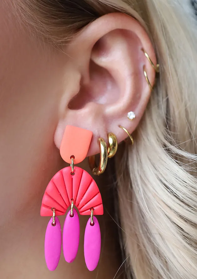 Statement Drop Earrings