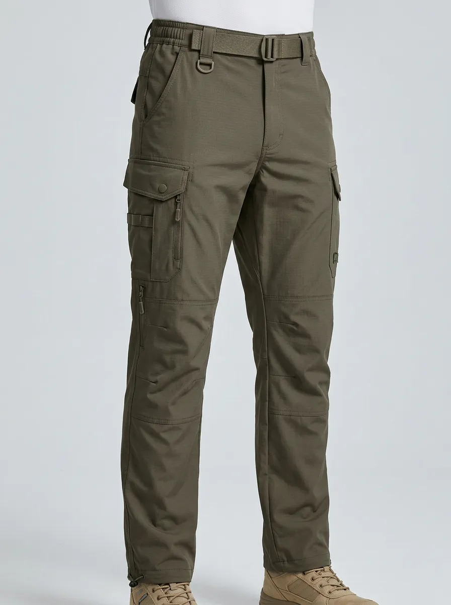 Outdoor-Ready Multi-Pocket Cargo Pants