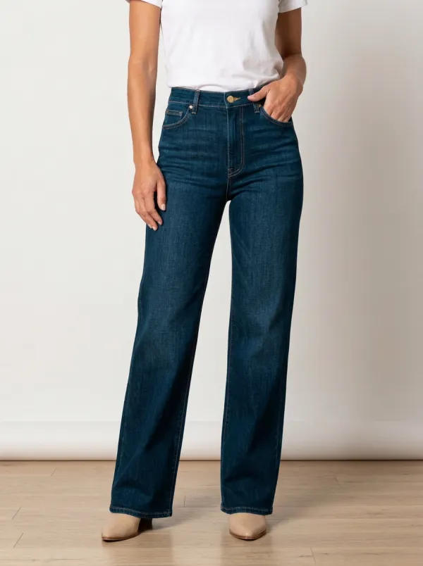 Everyday Wide-Leg Denim Denim Jeans