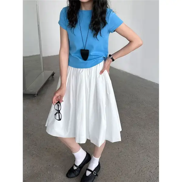 Round Neck Short Sleeve T-Shirt