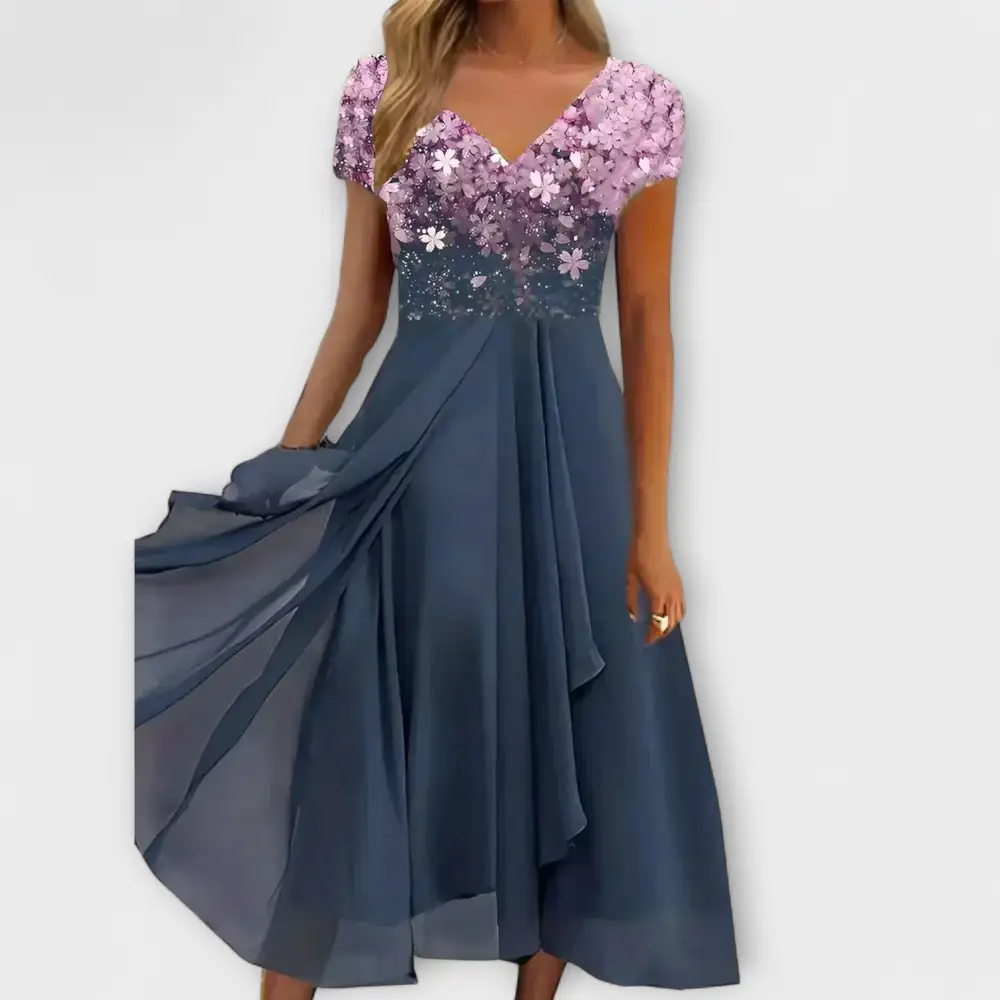 Relaxed Chiffon Everyday Casual Dress