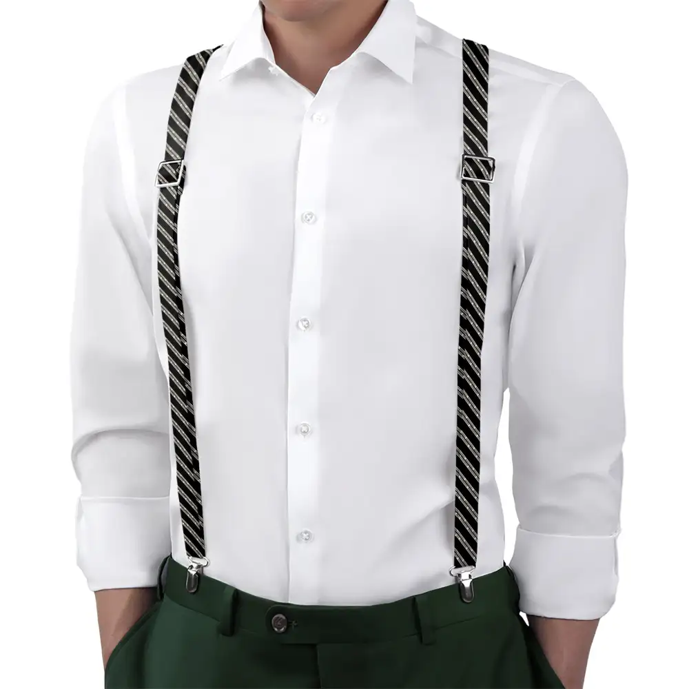 Heritage Stripe Pattern Suspenders