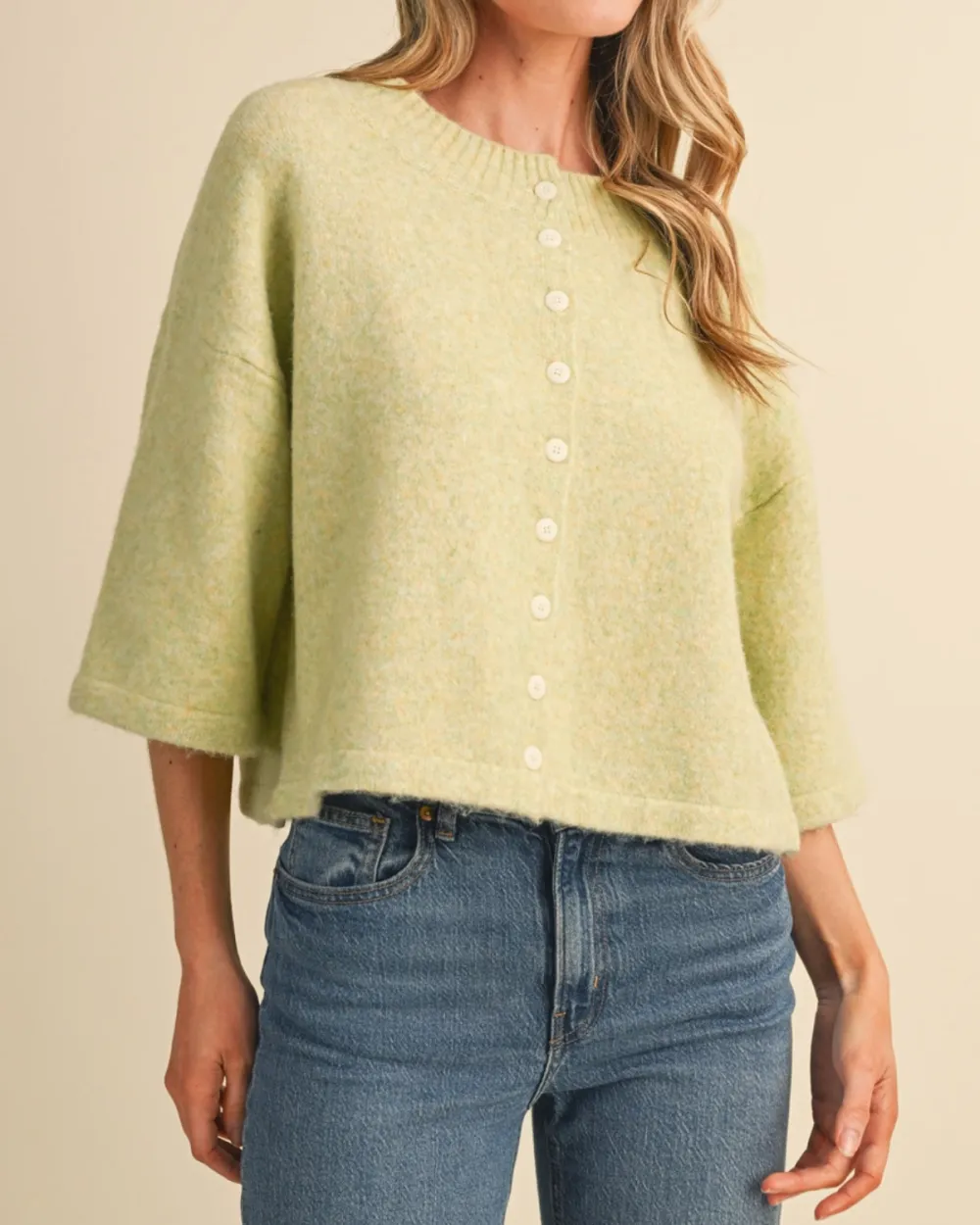 Elbow Length Cardigan