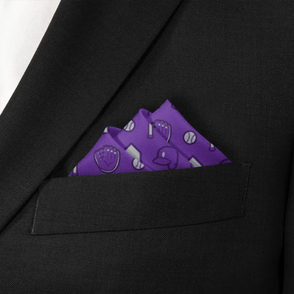 Timeless Stylish Hobby Motif Sports Motif Pocket Square